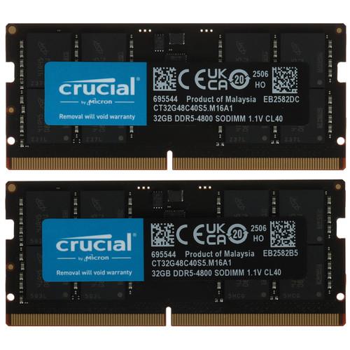 Оперативная память SODIMM Crucial [CT2K32G48C40S5] 64 ГБ