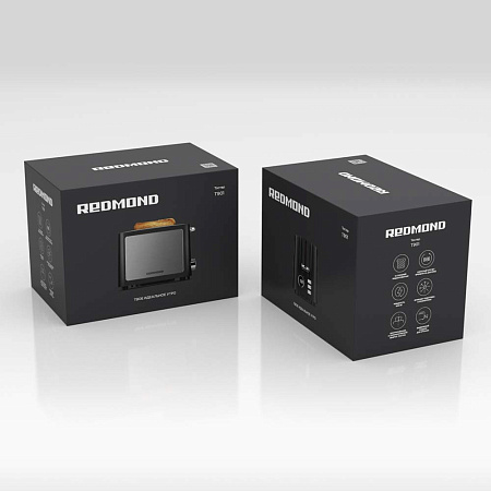 Тостер Redmond T901 черный — фотография 3