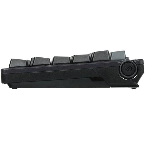 Клавиатура проводная + беспроводная ASUS M701 ROG Azoth Клавиатура проводная + беспроводная ASUS M701 ROG Azoth — Профиль корпуса и эргономика