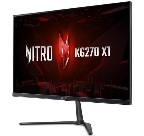 27" Монитор Acer Nitro KG270X1bmiipx черный 27" Монитор Acer Nitro KG270X1bmiipx черный — Видеоразъёмы и органы управления