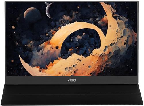 15.6" Монитор AOC 16T20 черный