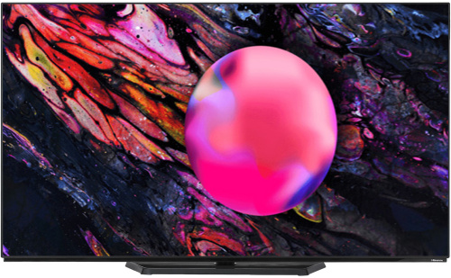 55" (139 см) Телевизор Hisense 55A85K серый