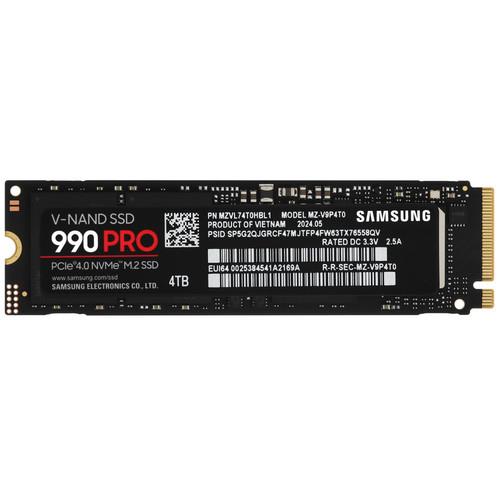 4000 ГБ M.2 NVMe накопитель Samsung 990 PRO [MZ-V9P4T0BW]