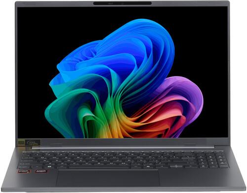 16" Ноутбук Acer Aspire 16 AI A16-61M-R3W6 серый