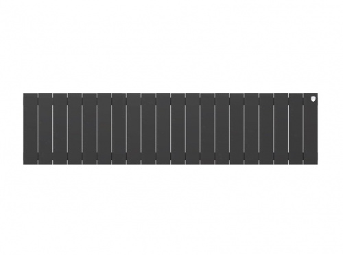 Биметаллический радиатор отопления  Royal Thermo Pianoforte 300 20 Секций Noir Sable