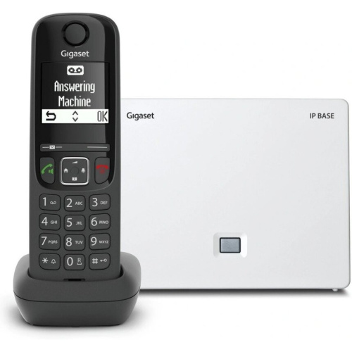 Телефон IP Gigaset AS690IP Base Rus (S30852-H3124-R101) черный
