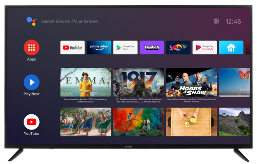 55" (138 см) Телевизор Harper 55U750TS черный