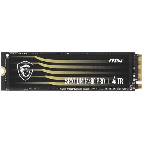 4000 ГБ M.2 NVMe накопитель MSI SPATIUM M480 PRO [S78-440R050-P83]