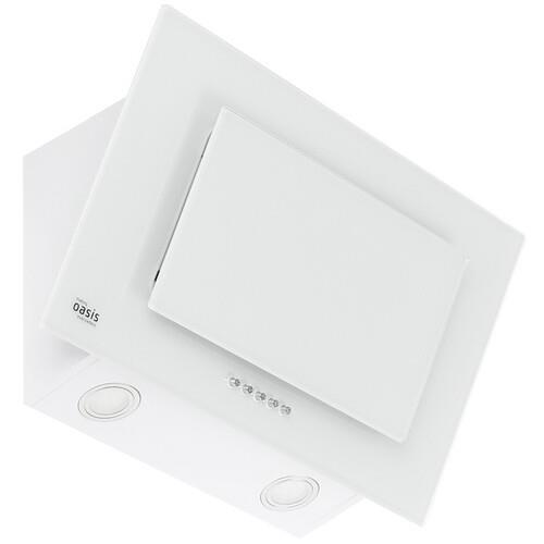 Вытяжка наклонная Oasis ND-60W белый/белый