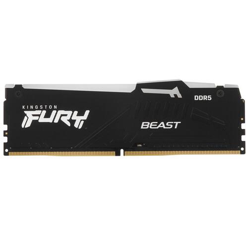 Оперативная память Kingston FURY Beast Black RGB [KF560C30BBEA-32] 32 ГБ