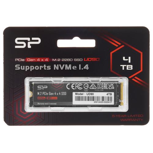 4000 ГБ M.2 NVMe накопитель Silicon Power UD90 [SP04KGBP44UD9005]