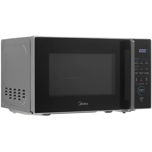 Микроволновая печь Midea EG820C2VV-S серебристый Микроволновая печь Midea EG820C2VV-S серебристый — Дополнительный ракурс