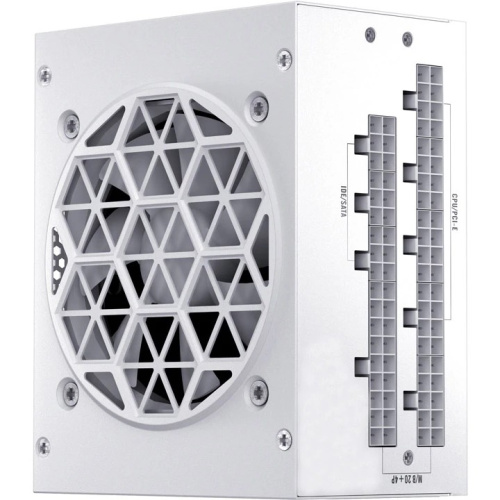 Блок питания 1STPLAYER SFX 850W Gold White (PS-850SFX-WH) / SFX, APFC, 80 PLUS Gold, LLC+DC-DC, full Japan solid-state caps, 80mm fan, full modular