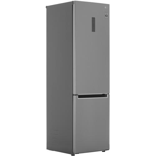 Холодильник с морозильником   LG GA-B509MAWL серебристый