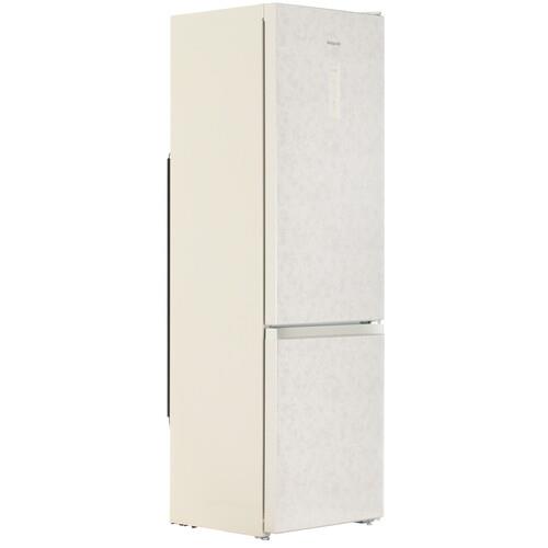 Холодильник с морозильником   Hotpoint HT 6200 AB бежевый