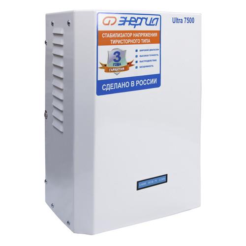 Стабилизатор напряжения Энергия Ultra 7500 — внешний вид