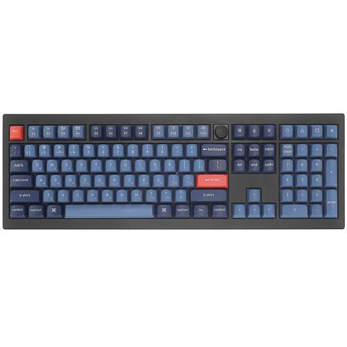 Клавиатура проводная + беспроводная Keychron V6 Max Клавиатура проводная + беспроводная Keychron V6 Max — Клавиши, переключатели и раскладка