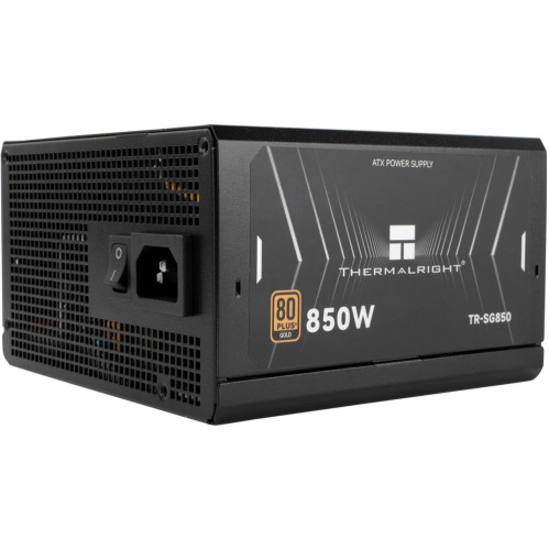 Блок питания Thermalright TR-SG850, 850W, 80+ Gold (ATX, 3.1, PCIe 5.1, Full modular, 1x24(20+4)pin 600mm, 2xCPU 8(4+4)pin 650mm, 2xPCIe*2)