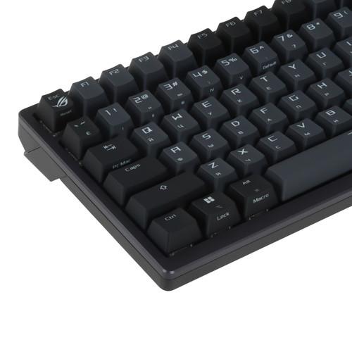 Клавиатура проводная + беспроводная ASUS ROG Azoth M701 Клавиатура проводная + беспроводная ASUS ROG Azoth M701 — Подсветка и детали исполнения