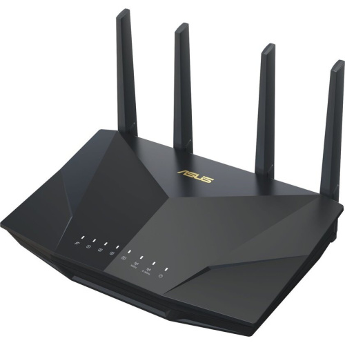 Роутер беспроводной Asus RT-AX5400 10/100/1000 черный