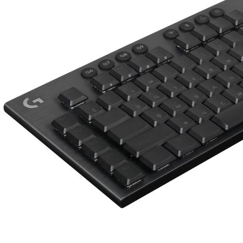 Клавиатура проводная + беспроводная Logitech G915 X LIGHTSPEED Клавиатура проводная + беспроводная Logitech G915 X LIGHTSPEED — Подсветка и детали исполнения