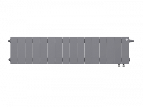Биметаллический радиатор отопления  Royal Thermo Pianoforte 200 16 Секций Silver Satin Vdr