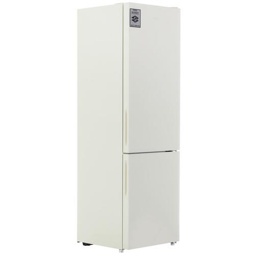 Холодильник с морозильником   MAUNFELD MFF200NFBG Inverter бежевый
