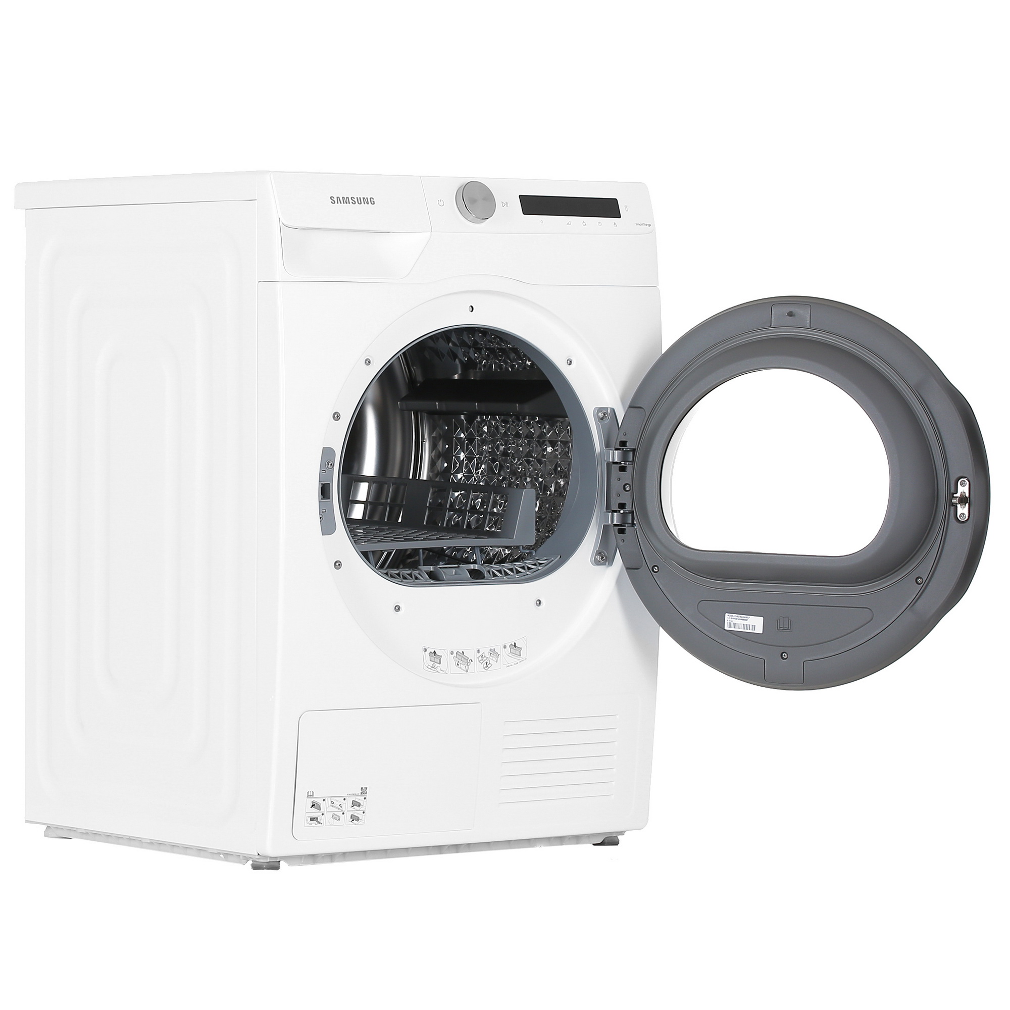 Сушильная машина Samsung DV90T5240AW/LP белый Сушильная машина Samsung DV90T5240AW/LP белый — Внешний вид с другого ракурса