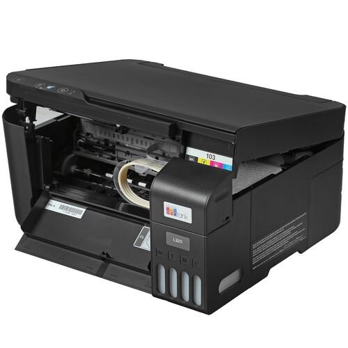 МФУ струйное Epson L3211 МФУ струйное Epson L3211 — Разъёмы и способы подключения