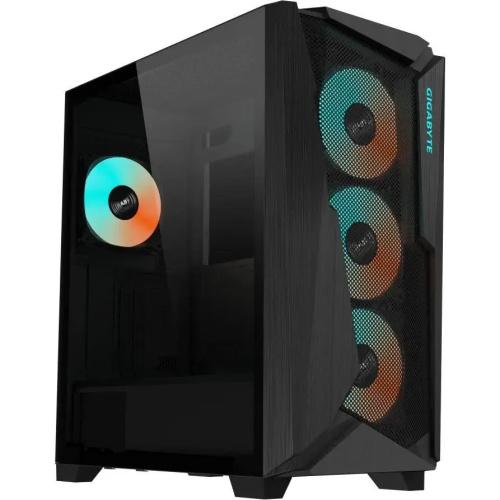 Корпус Gigabyte C301G черный (28300-GC301B-1CKR) без БП ATX 4x120mm 4x140mm 2xUSB3.0 audio bott PSU