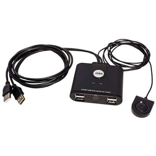 KVM-переключатель периферийного устройства Aten US224-AT USB2