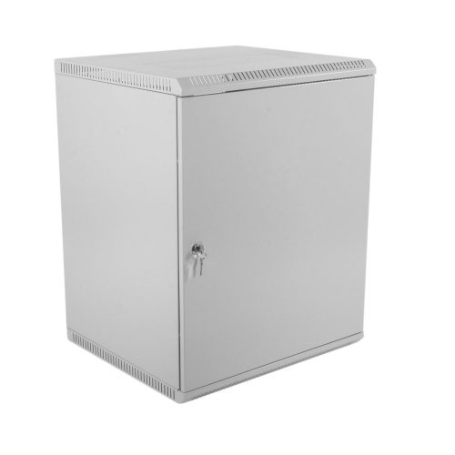 Шкаф телекоммуникационный ЦМО (ШРН-Э-12.500.1) разборный 12U (600х520) дверь металл (1 коробка)