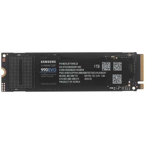 1000 ГБ M.2 NVMe накопитель Samsung 990 EVO [MZ-V9E1T0BW]