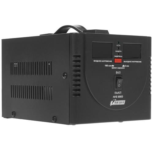 Стабилизатор напряжения PowerMan AVS 500D Black