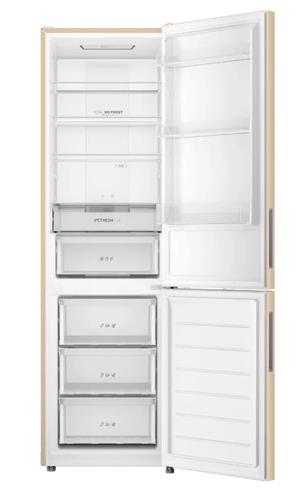 Холодильник с морозильником Haier CEF538CGG золотистый Холодильник с морозильником Haier CEF538CGG золотистый — Дополнительный ракурс