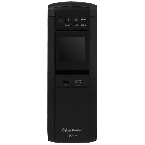 ИБП CyberPower CP1600EPFCLCD ИБП CyberPower CP1600EPFCLCD — Корпус, дисплей и индикация