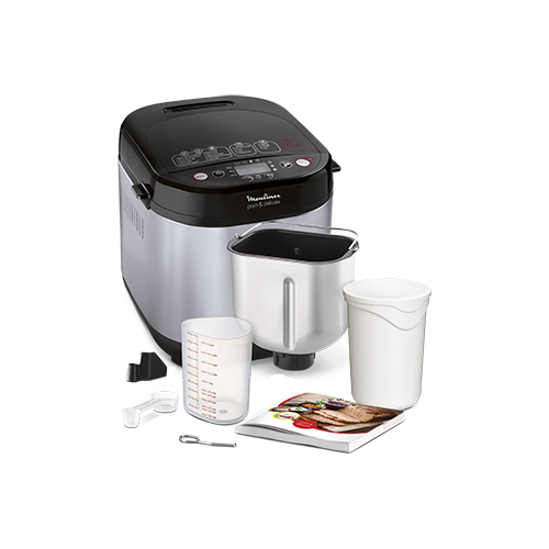 Хлебопечь Moulinex OW240E30 серебристый/черный — фотография 2