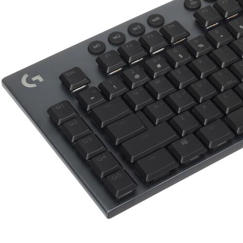 Клавиатура проводная Logitech G813 Клавиатура проводная Logitech G813 — Профиль корпуса и эргономика