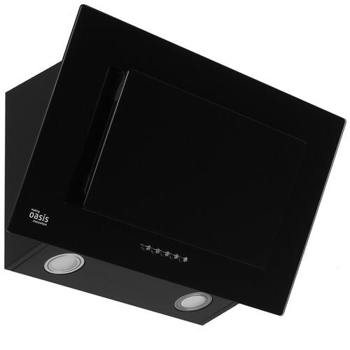 Вытяжка наклонная Oasis ND-60B (A) черный/черный