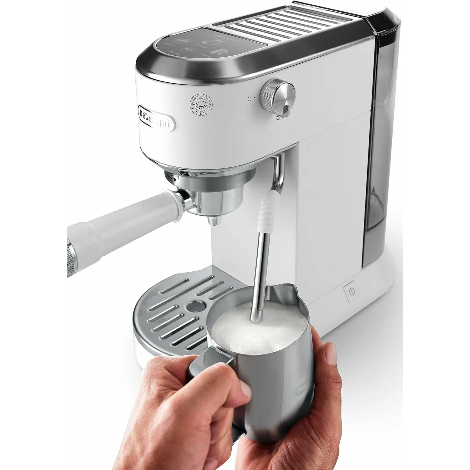 Кофеварка DeLonghi EC 890 WI — фотография 5