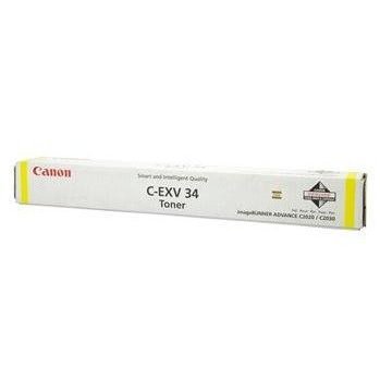 Тонер Canon C-EXV34 3785B002 желтый туба для копира iR C2020/C2025/C2030/C2220/C2225/C2230