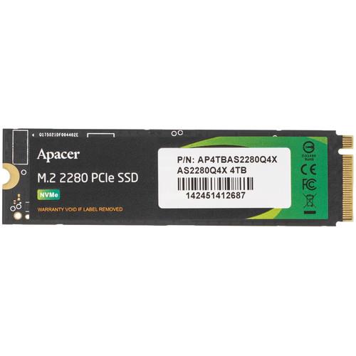 4000 ГБ M.2 NVMe накопитель Apacer AS2280Q4X [AP4TBAS2280Q4X-1]