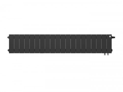 Биметаллический радиатор отопления  Royal Thermo Pianoforte 200 20 Секций Noir Sable Vdr