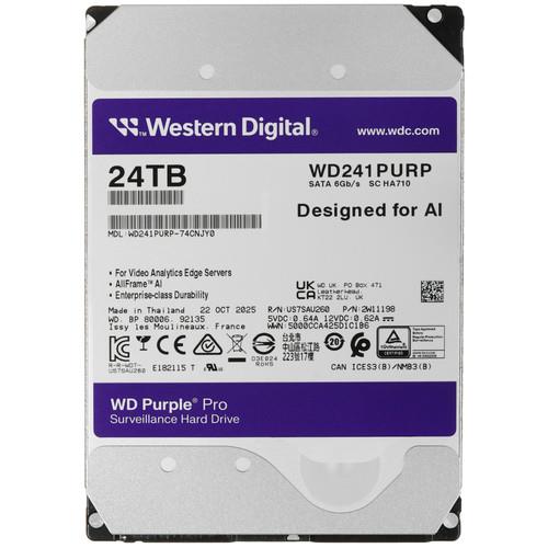24 ТБ Жесткий диск WD Purple Pro [WD241PURP]
