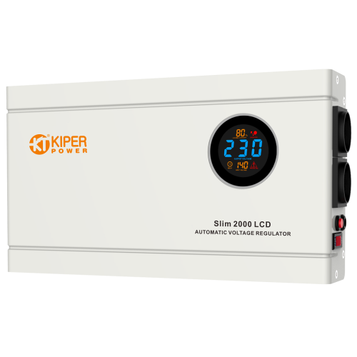 Стабилизатор напряжения Kiper Power Slim 2000 LCD