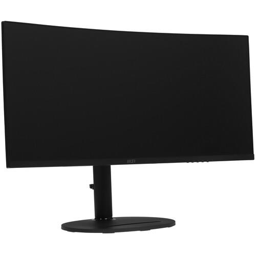 34" Монитор MSI Modern MD342CQP черный 34" Монитор MSI Modern MD342CQP черный — Видеоразъёмы и органы управления