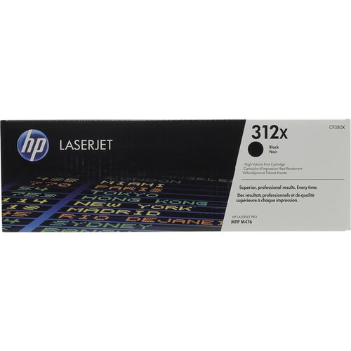 Картридж лазерный HP 312A CF380X черный (4400стр) для HP CLJ Pro M476
