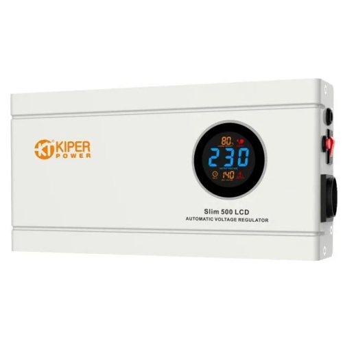 Стабилизатор напряжения Kiper Power Slim 500 LCD