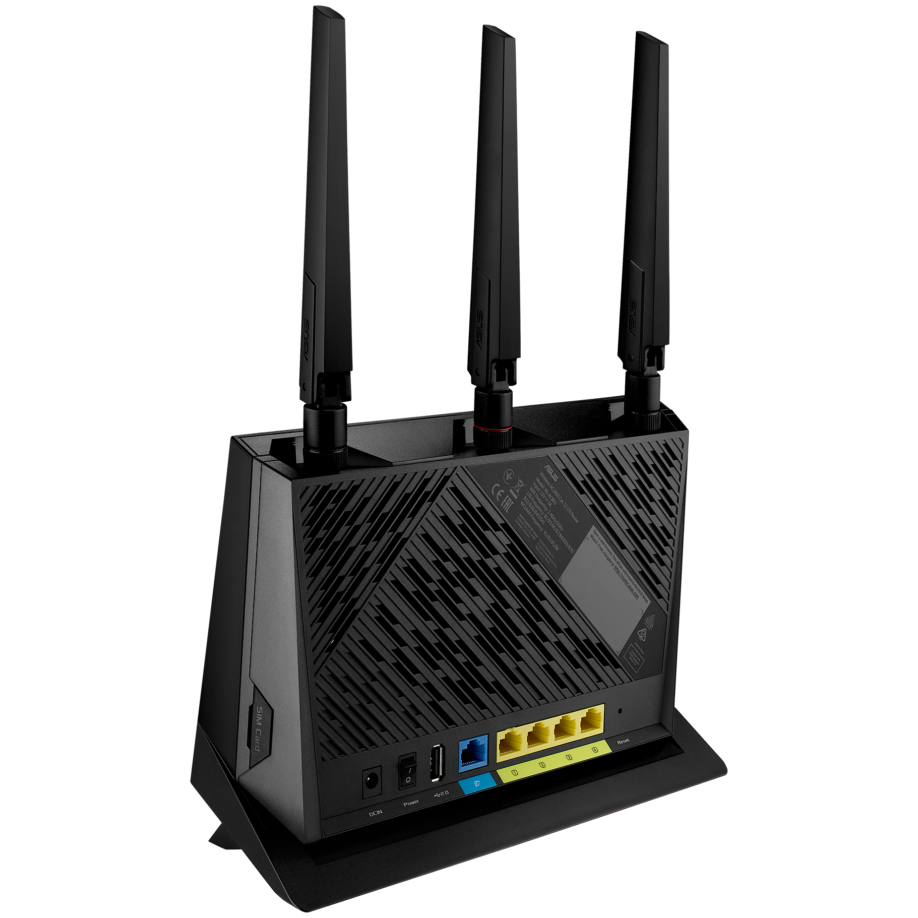 Роутер Asus 4G-AC86U (90IG05R0-BM9100) Роутер Asus 4G-AC86U (90IG05R0-BM9100) — Комплект и варианты размещения