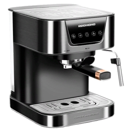 Кофеварка эспрессо Redmond RCM-CBM1514 бронзовый — фотография 2